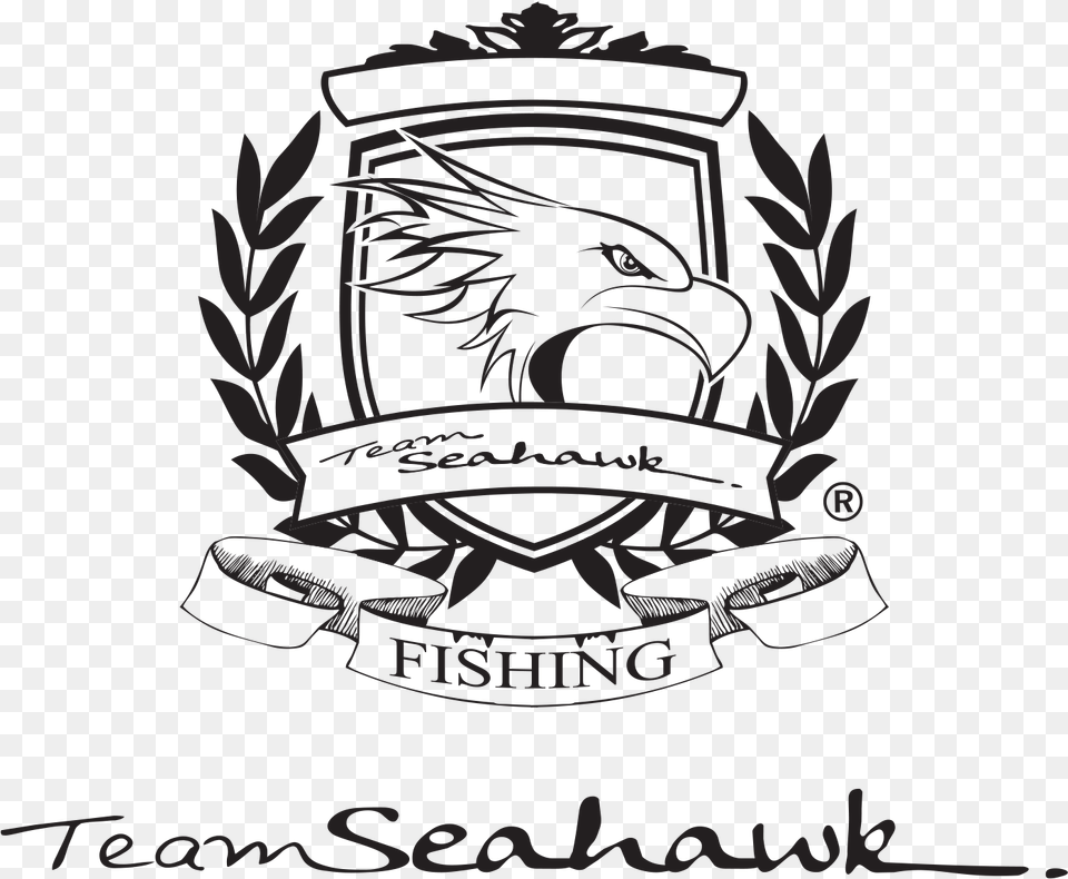 Team Seahawk Fishing Logo, Emblem, Symbol Png