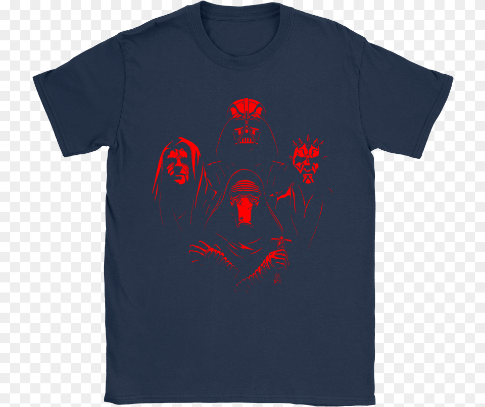 Team Sith Lords Star Wars Mashup Queen Bohemian Rhapsody Active Shirt, Clothing, T-shirt Png