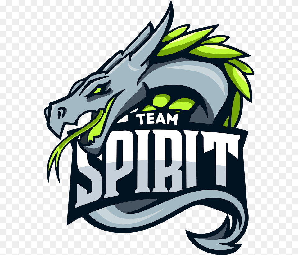 Team Spirit Csgo Cs Go Teams 2019, Dragon, Bulldozer, Machine, Art Free Png