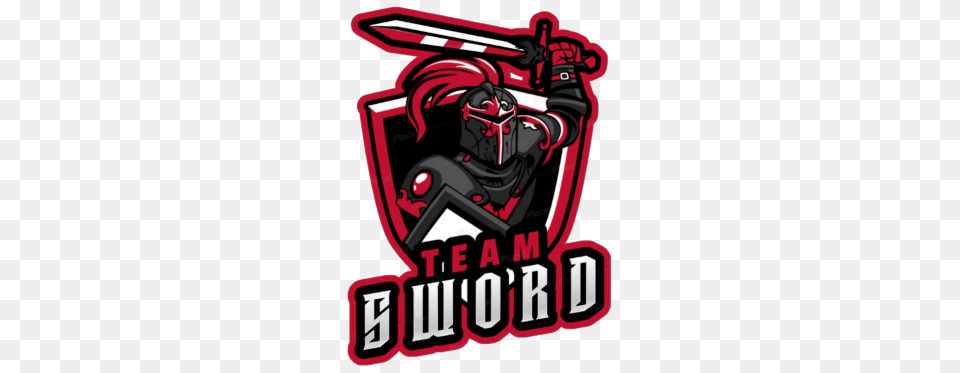 Team Sword Logo Esport Sword Id, Dynamite, Weapon, Book, Comics Png