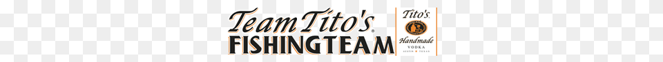 Team Titos Handmade Vodka Fishing Team, Text, Logo, Dynamite, Weapon Free Transparent Png