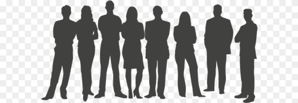 Team Transparent Background Business People Silhouette, Adult, Person, Man, Male Free Png Download