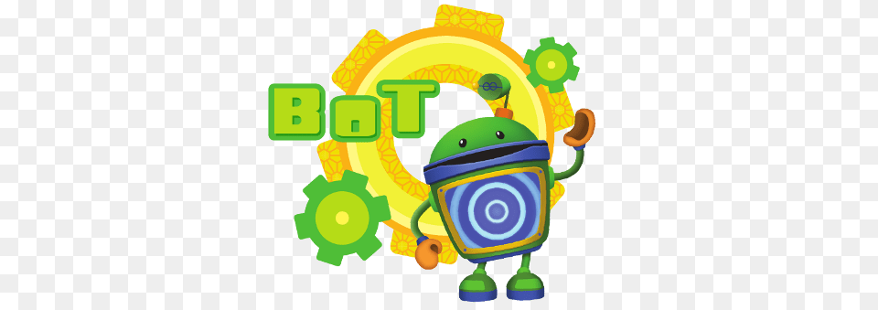 Team Umizoomi Bot, Green, Bulldozer, Machine Png
