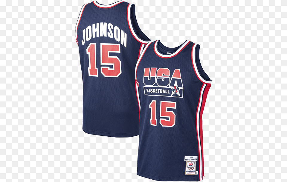 Team Usa Basketball Jerseys, Clothing, Shirt, Jersey, T-shirt Png Image