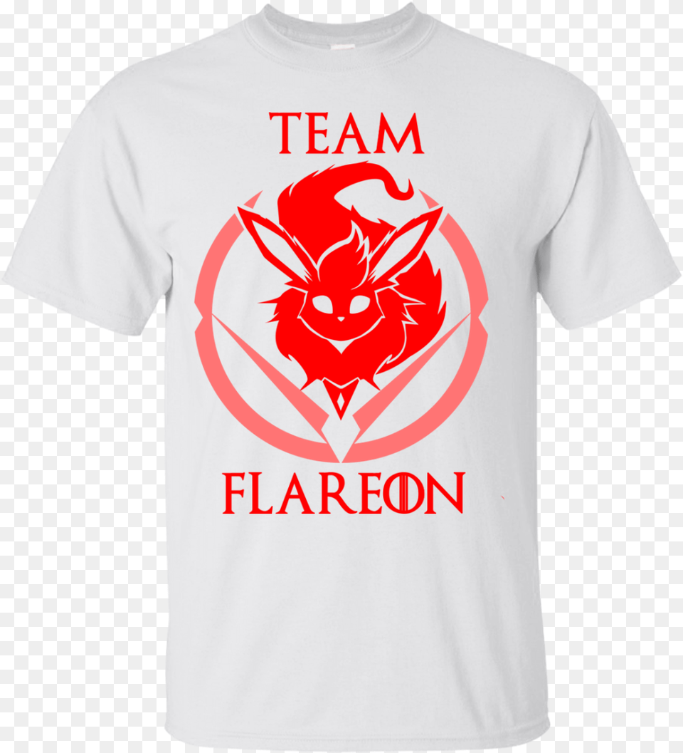 Team Valor Flareon Teehoodies Eevee, T-shirt, Clothing, Seafood, Sea Life Free Png