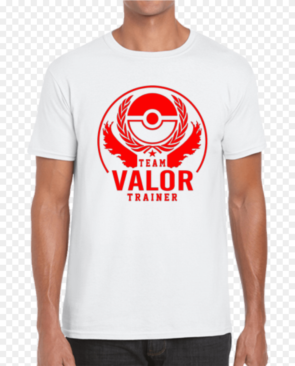 Team Valor Trainer Unisex Tees, Clothing, T-shirt, Shirt Free Png Download