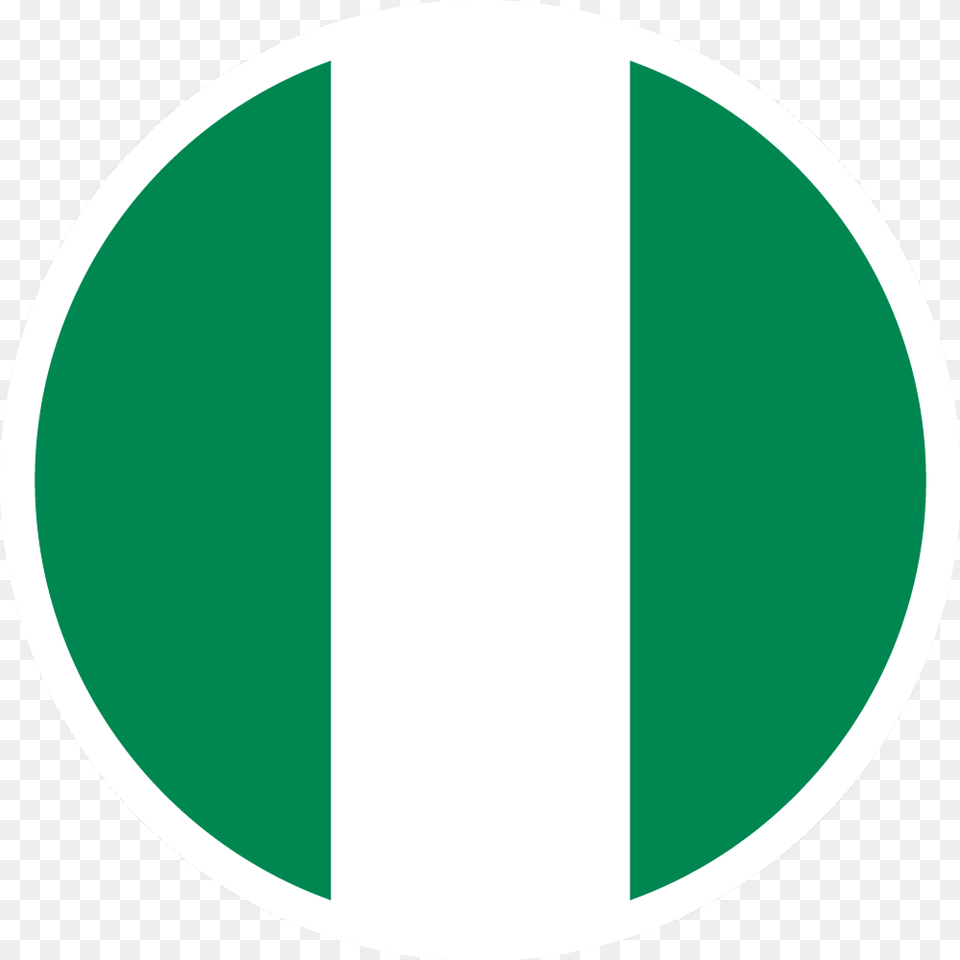 Teamlogo Nigeria Flag Circle, Logo Png Image