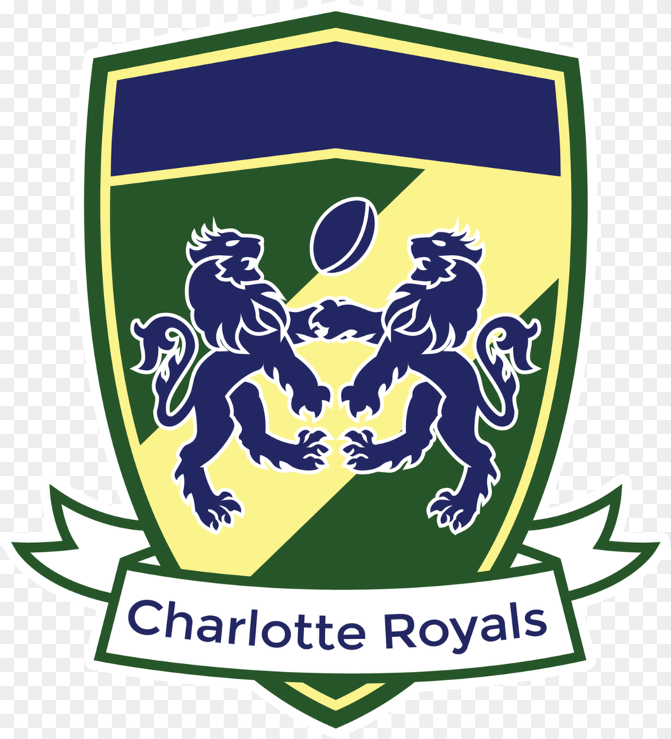 Teams We Sponor Sidelines Sports Bar Charlotte Royals Rugby, Logo, Emblem, Symbol, Baby Png