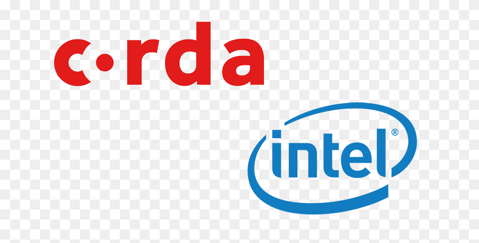 Teams With Intel To Boost Financial Blockchain Corda, Logo, Text Png Image