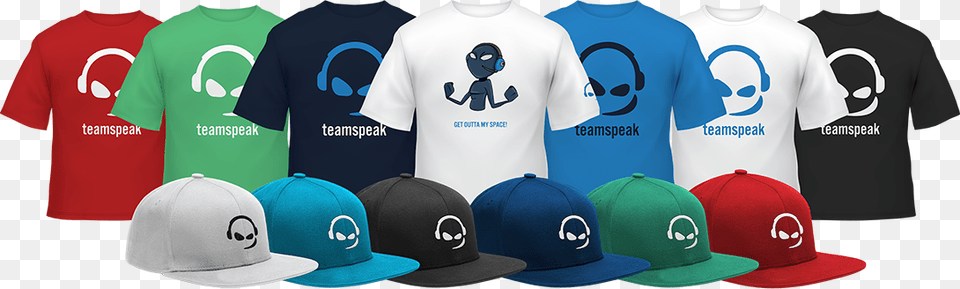Teamspeak Download Baseball Cap, Baseball Cap, Clothing, Hat, Shirt Png