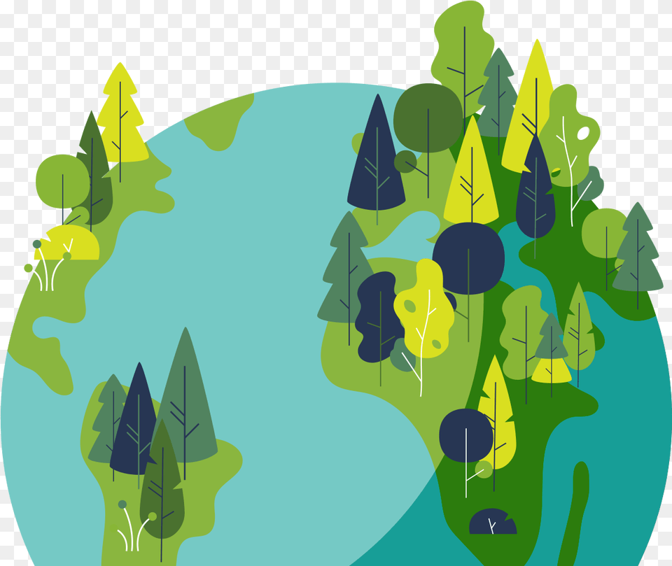 Teamtrees Planting Locations Team Trees, Green, Astronomy, Outer Space Free Png Download