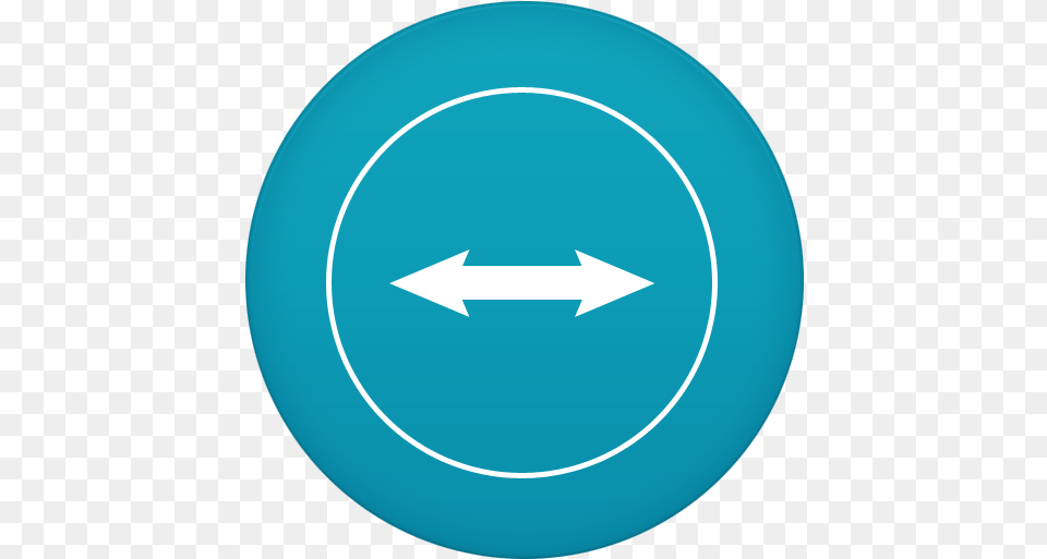 Teamviewer Icon Of Circle Icons Internet, Logo, Symbol, Disk Free Transparent Png