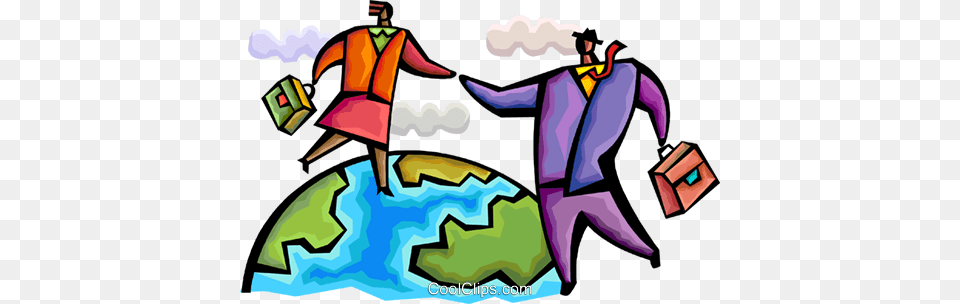 Teamwork And Cooperation Royalty Vector Clip Art Illustration, Bag, Person Png Image