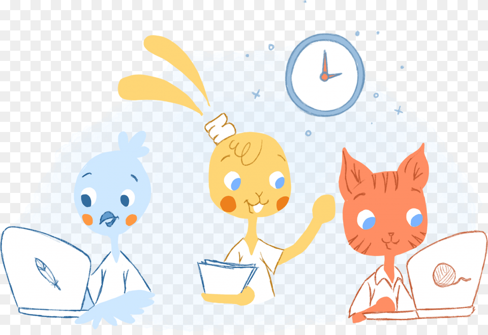 Teamwork Cartoon, Baby, Person, Animal, Mammal Free Transparent Png