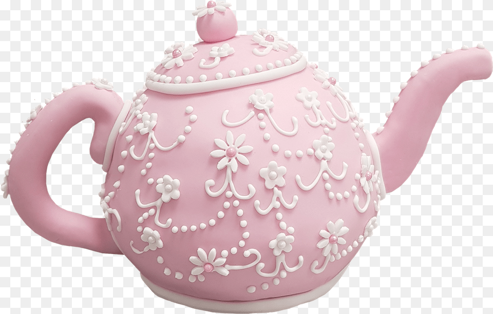 Teapot, Birthday Cake, Cake, Cookware, Cream Free Png Download