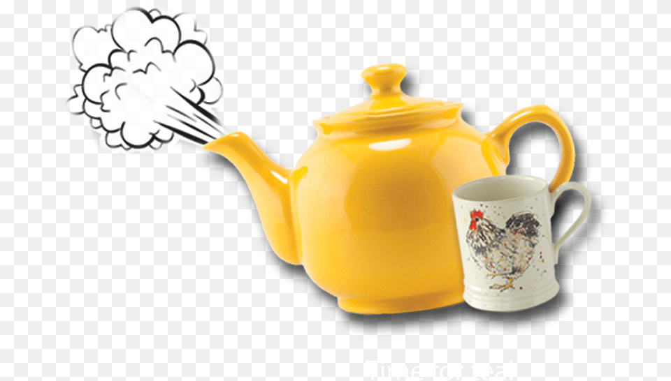 Teapot, Cookware, Cup, Pot, Pottery Free Png Download