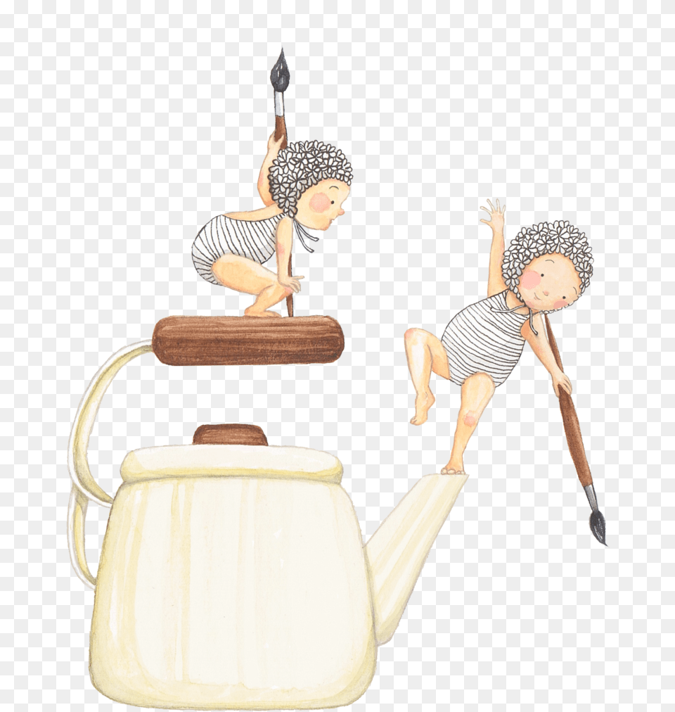 Teapot, Cookware, Pot, Pottery, Baby Free Transparent Png