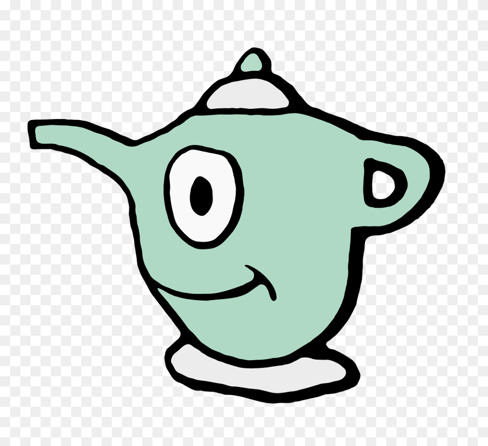 Teapot Cartoon Character, Cookware, Pot, Pottery, Animal Free Png Download