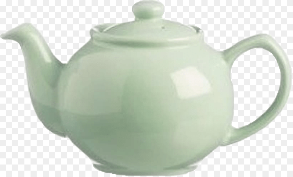 Teapot Green Pale Interesting Art Sticker Green Clip Art Teapot, Cookware, Pot, Pottery, Person Png