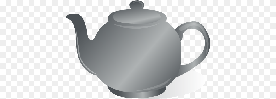 Teapot Icon Clipart Grey Teapot, Cookware, Pot, Pottery, Clothing Free Png Download