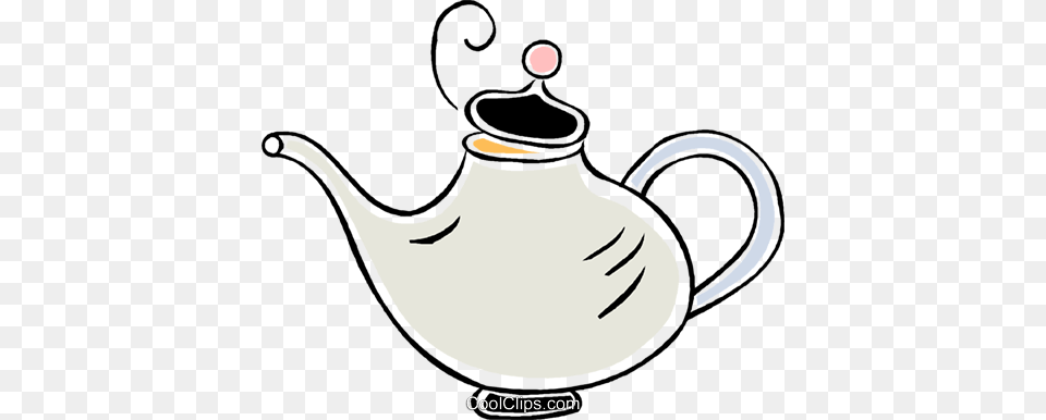 Teapot Royalty Vector Clip Art Illustration, Cookware, Pot, Pottery, Smoke Pipe Free Png Download