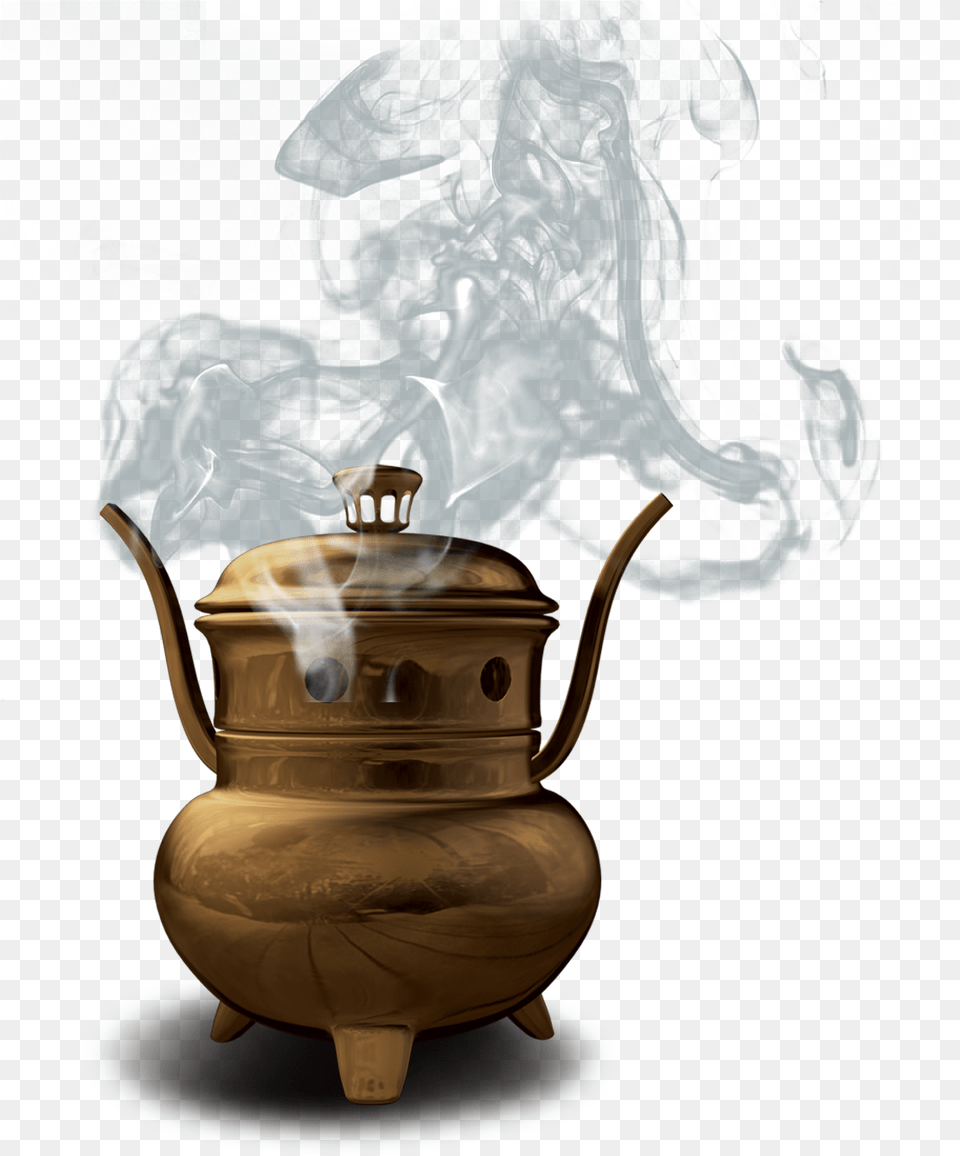 Teapot Smoke, Pottery, Cookware, Pot, Person Png