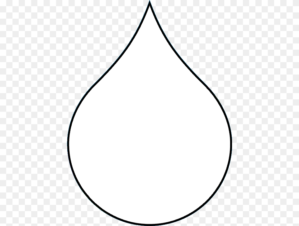 Tear Drop Shape Clipart Download Water Drop White, Droplet Png Image