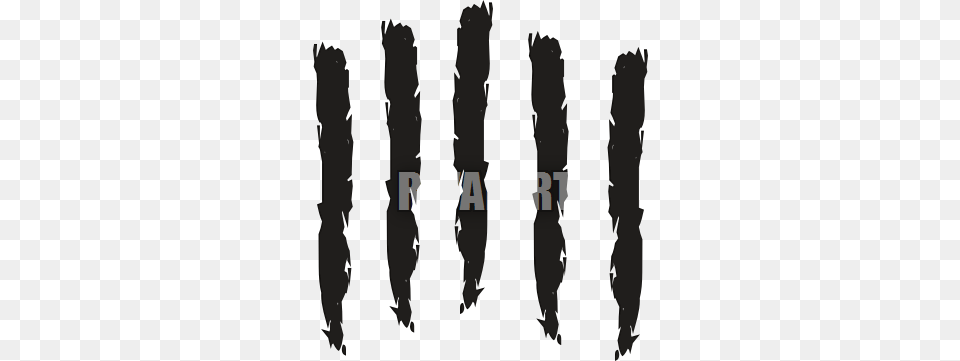 Tear Scratch Claw Marks Wallpaper Clipart Clip Art, Silhouette, Person, Text, Adult Free Png Download
