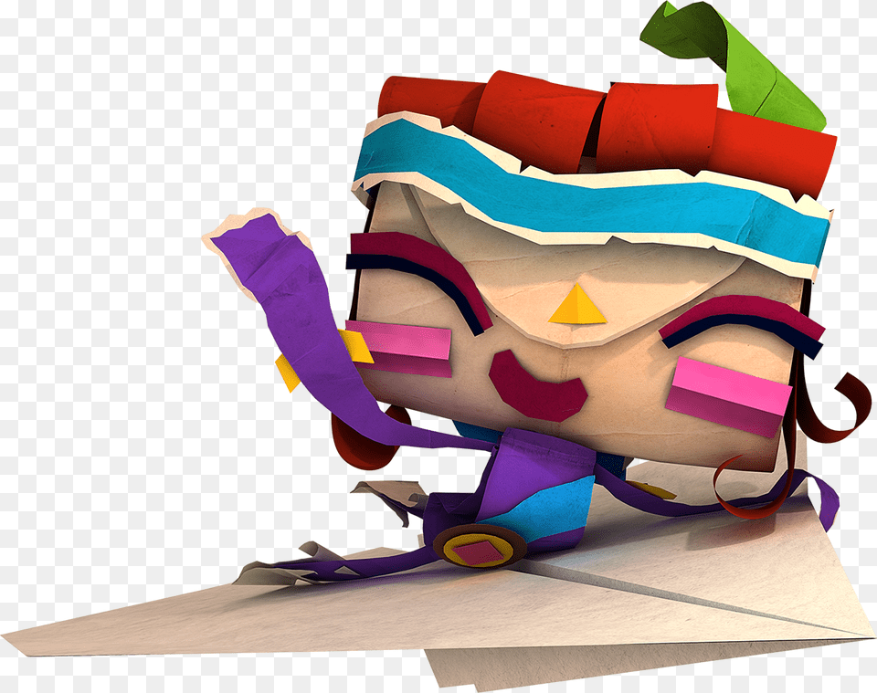 Tearaway Unfolded Launching On Ps4 Tearaway Unfolded, Art, Modern Art, Graphics, Baby Free Png Download
