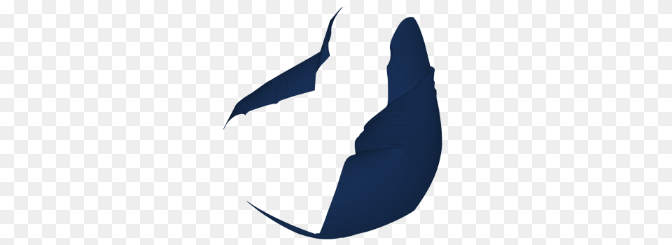 Teardrop Style Marine Bean Bag Png