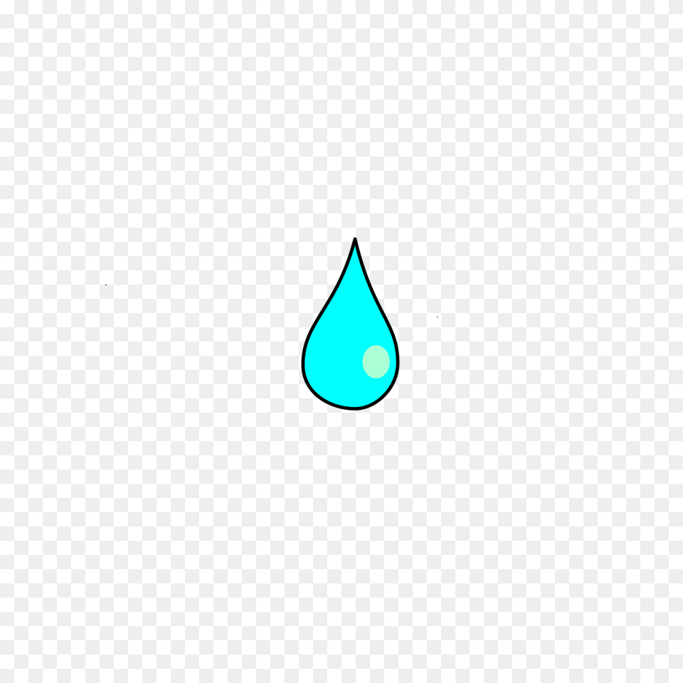 Tears Picture Black And White Library Anime Water Drop, Droplet, Triangle, Lighting, Nature Free Png Download