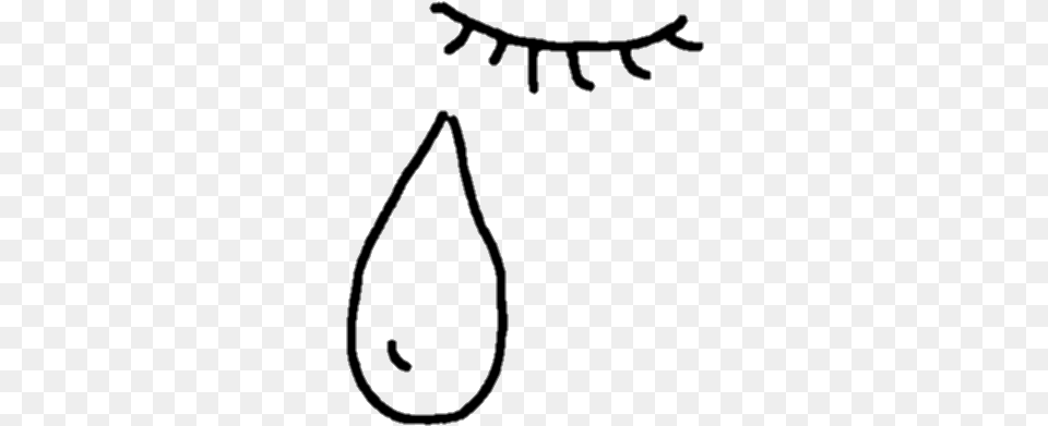 Tears Tumblr Crying Gray Free Transparent Png
