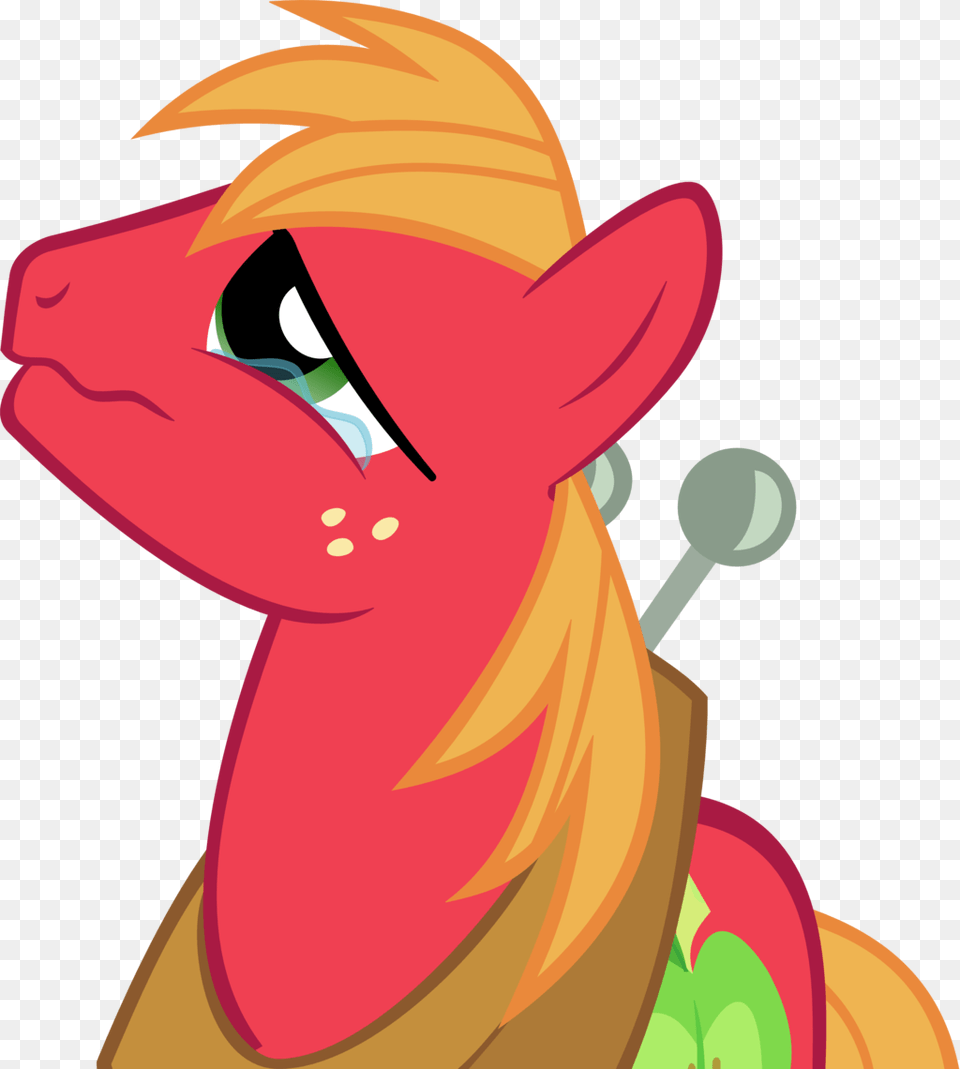 Tears Vector Animal For On Mbtskoudsalg Mlp Big Mac Sad, Person Free Png Download