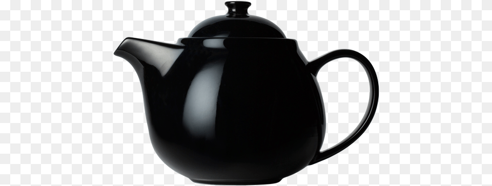 Teaset Daisy Teapot Black Medium T2 Daisy Teapot, Cookware, Pot, Pottery Free Transparent Png
