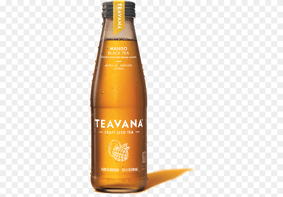 Teavana Bottled Iced Tea, Alcohol, Beer, Beer Bottle, Beverage Free Png