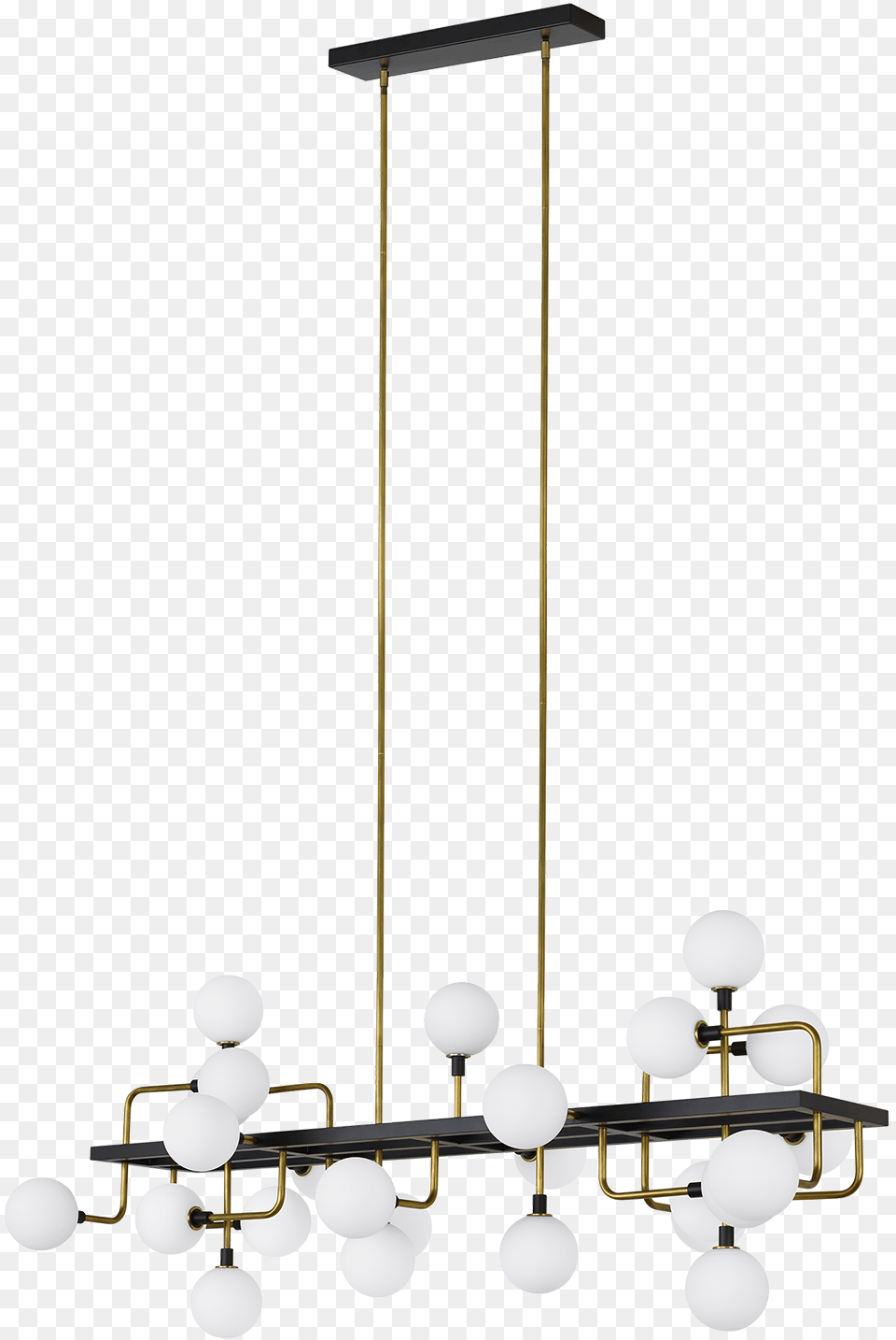 Tech Lighting Viaggio Linear Suspension, Chandelier, Lamp Png Image