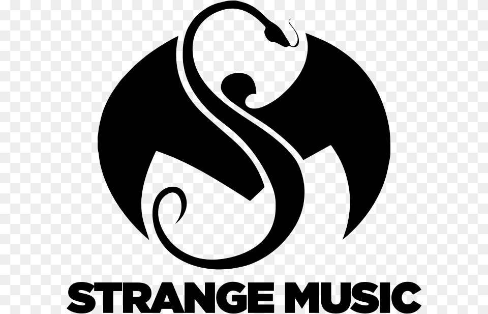 Tech N9ne Strange Music Logo, Gray Png