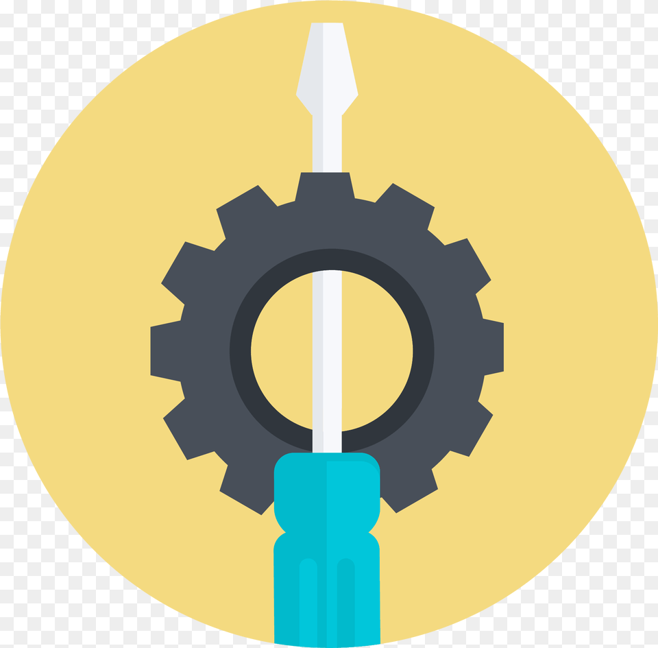 Tech Support Icon Web Design, Machine, Gear Png Image