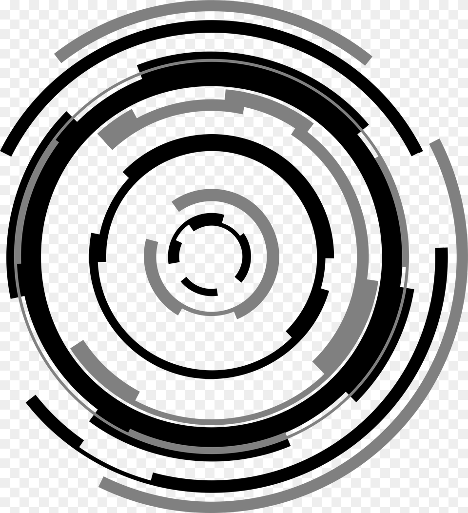 Tech Transparent Hi Tech Circle, Spiral Free Png Download