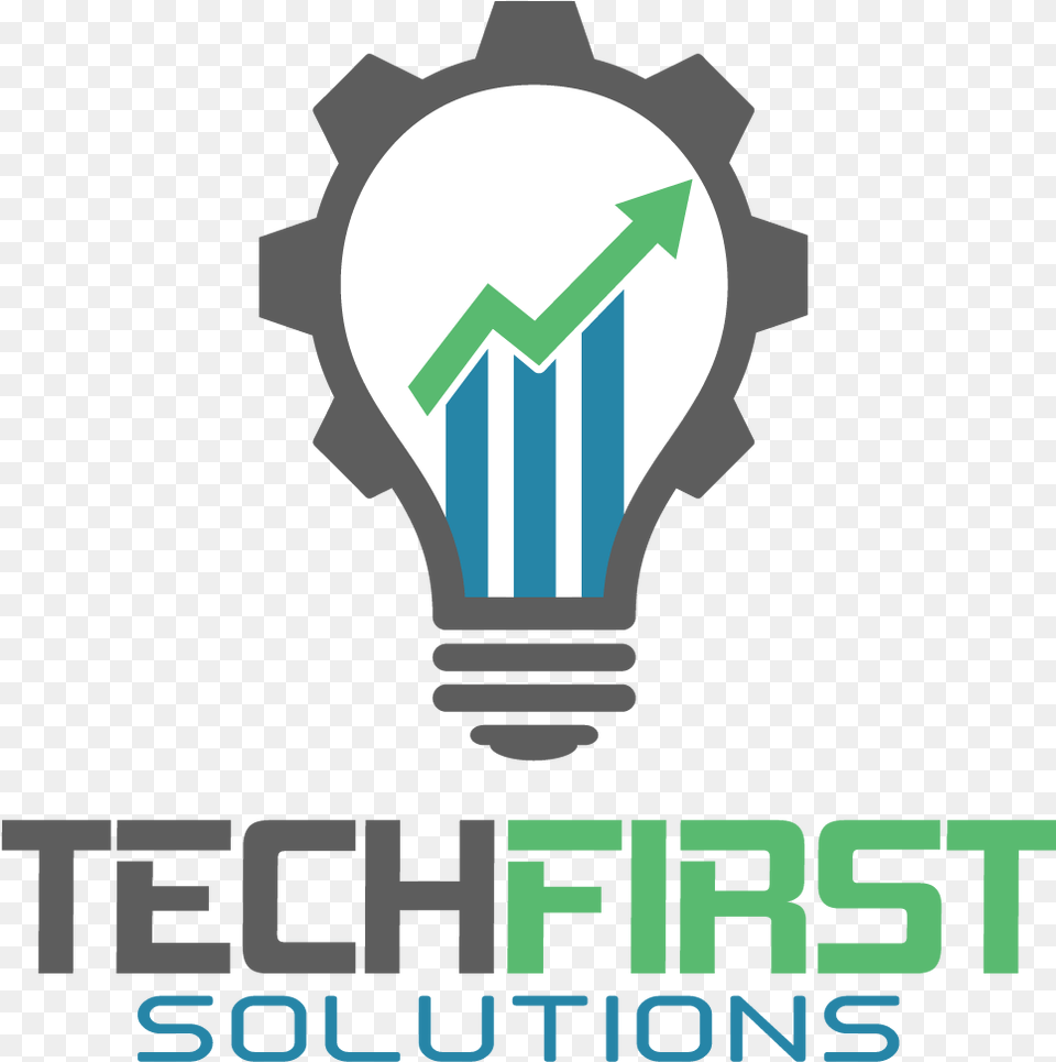 Techfirst Solutions Logo Light Background Square Medium Digital Marketing Company Logo, Lightbulb Free Transparent Png