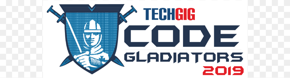 Techgig Code Gladiators 2019 Launched Flag, Logo, Person, People, Face Free Png