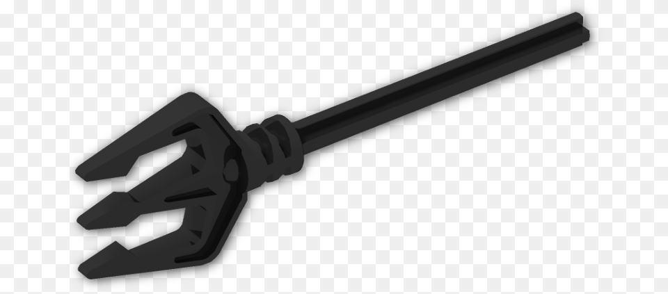 Technic Bionicle Weapon Trident With Axle 6l Rifle, Blade, Razor, Cutlery, Fork Png