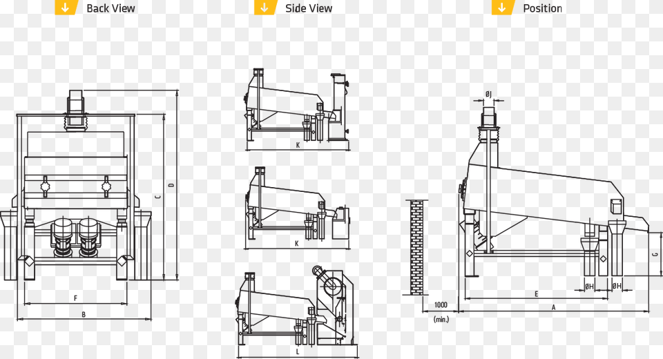 Technical Sheet Picture Systematic Diagram Of Seed Separator Used For Wheat, Cad Diagram, Gate Free Transparent Png