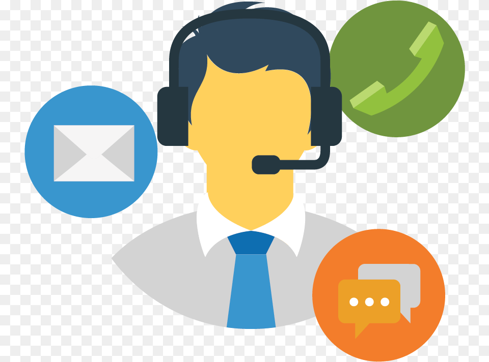 Technical Support Download Icon Customer Service, Accessories, Formal Wear, Person, Tie Png Image