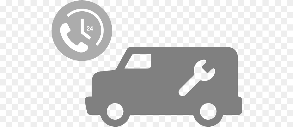 Technical Support Van Icon, Vehicle, Transportation, Moving Van, Stencil Png Image