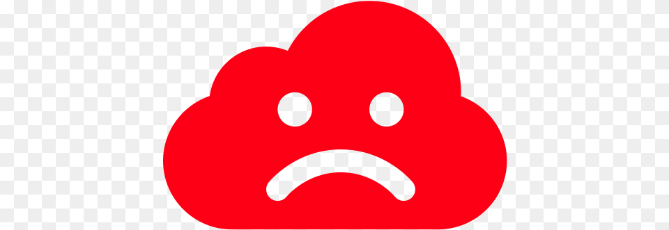 Technicalservicescloudwithasadface500 Circle, Head, Person, Face Png Image