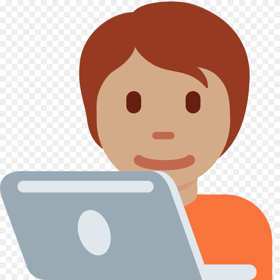Technologist Emoji Clipart, Laptop, Computer, Electronics, Photography Png Image