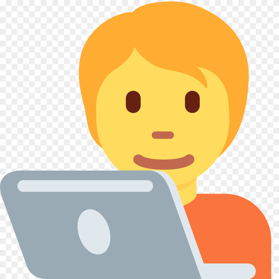 Technologist Emoji Clipart, Laptop, Computer, Electronics, Pc Png