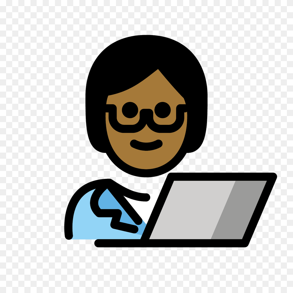 Technologist Emoji Clipart, Computer, Pc, Electronics, Laptop Free Transparent Png