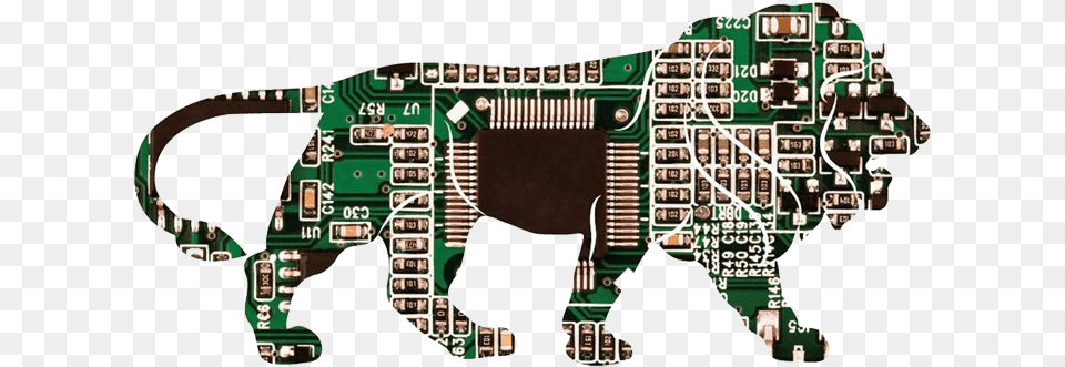 Technology And Manufacturing Background And Make In India Background, Electronics, Hardware, Scoreboard, Printed Circuit Board Free Transparent Png